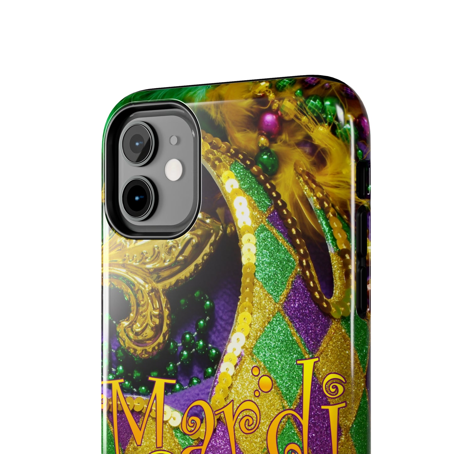 Wild night mardi gras Tough iPhone Case iPhone 15 accessories