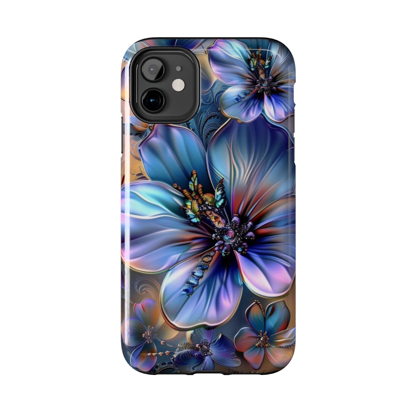 Jeweled Hibiscus Floral iPhone Case | Sole Artist Studio