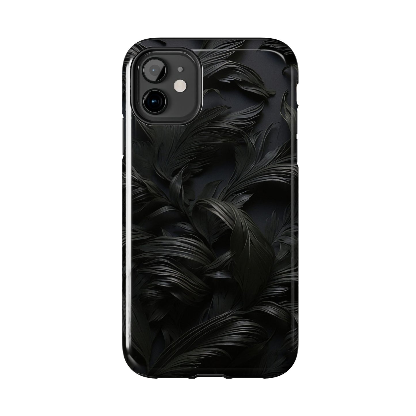 Black Engraved Gothic Abstract iPhone Case | Sole Artist Studio