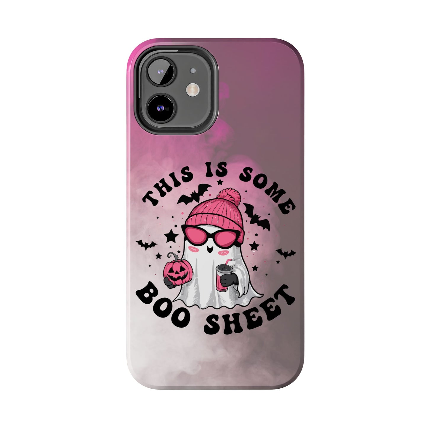 Halloween "This is some BOO sheet" phone case, iPhone 11-16 compatible
