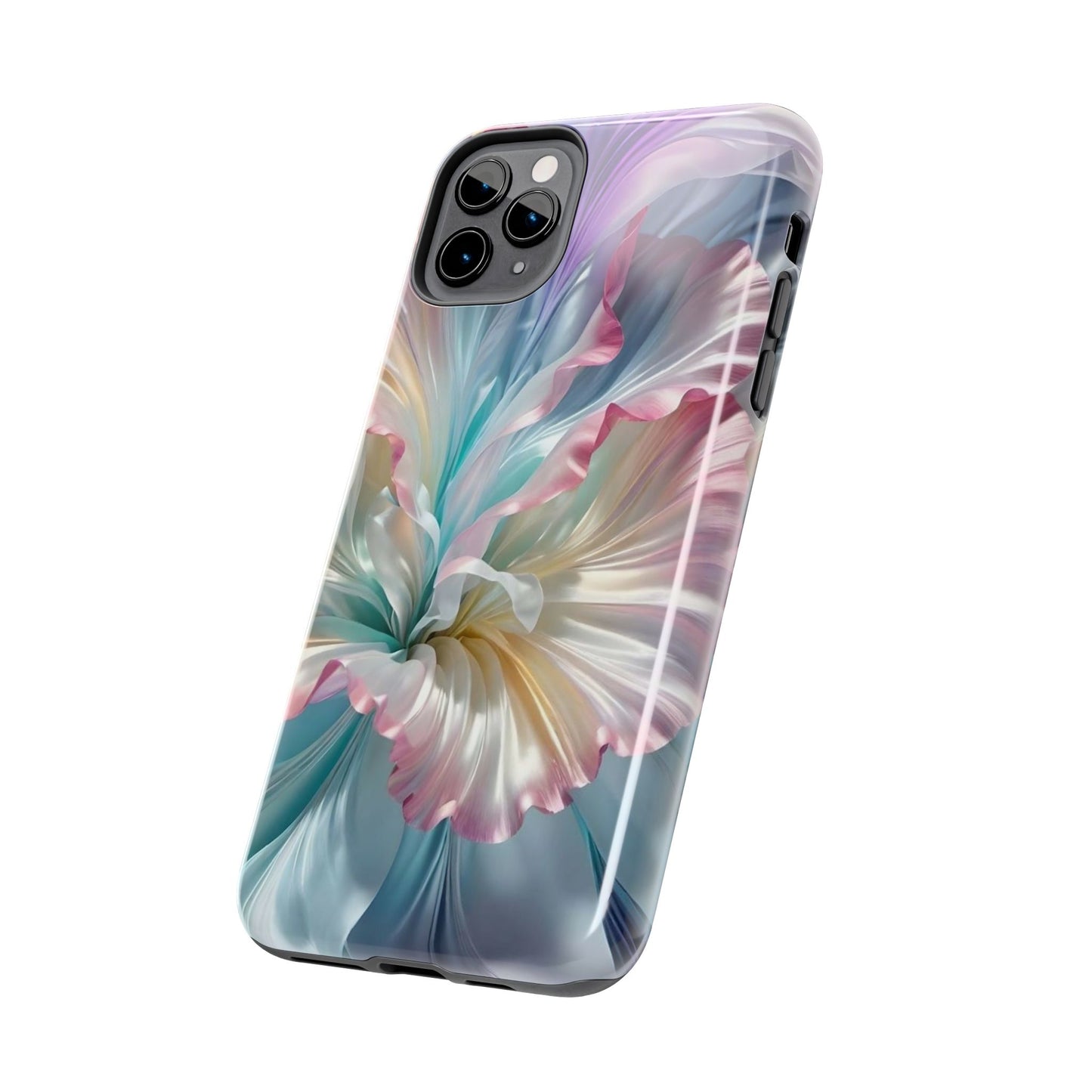 Iridescent Silk Bloom iPhone Case | Sole Artist Studio