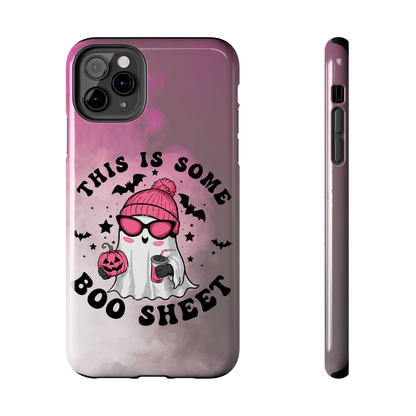 Halloween "This is some BOO sheet" phone case, iPhone 11-16 compatible