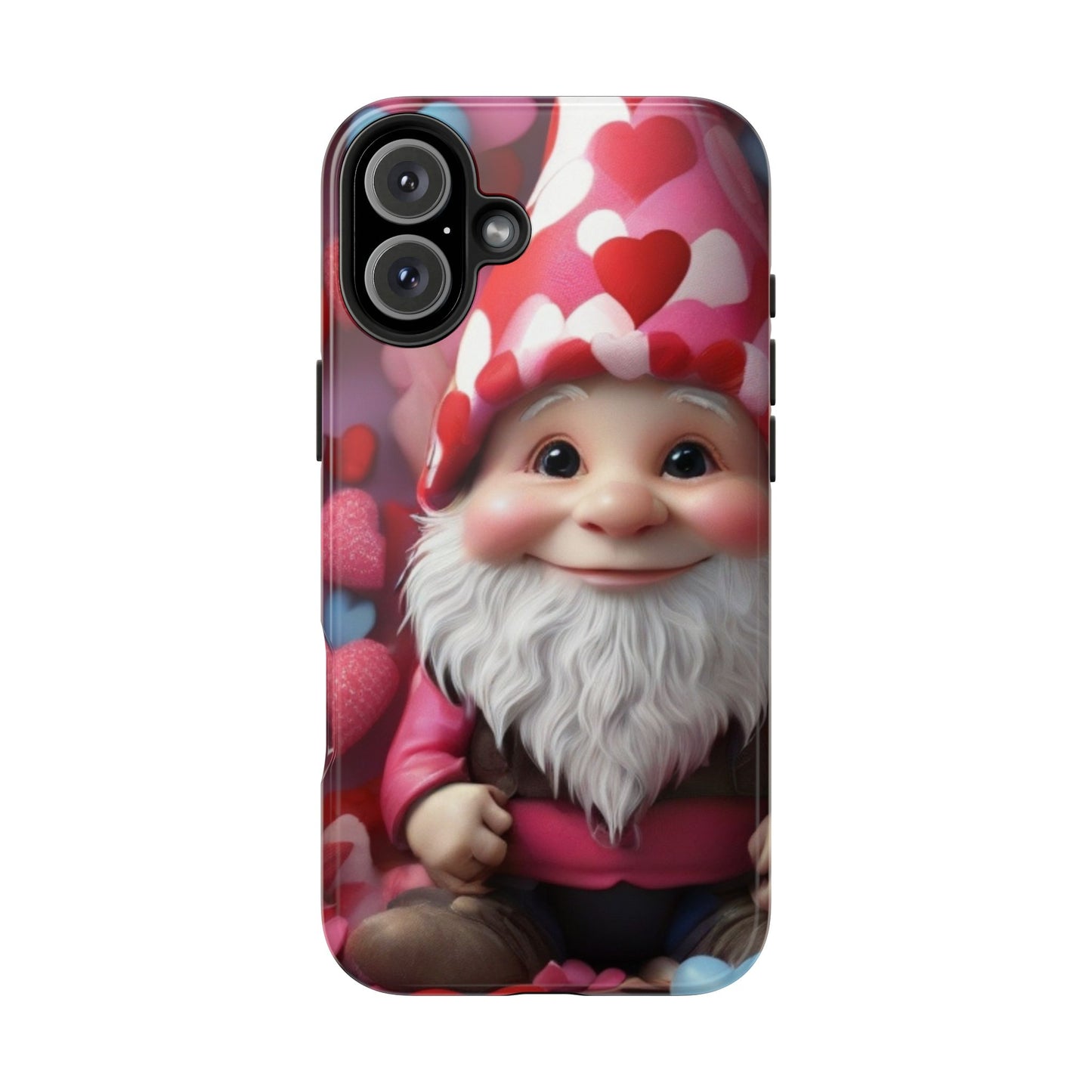 Valentines Gnome-Valentines day iPhone case- Romantic & stylish design