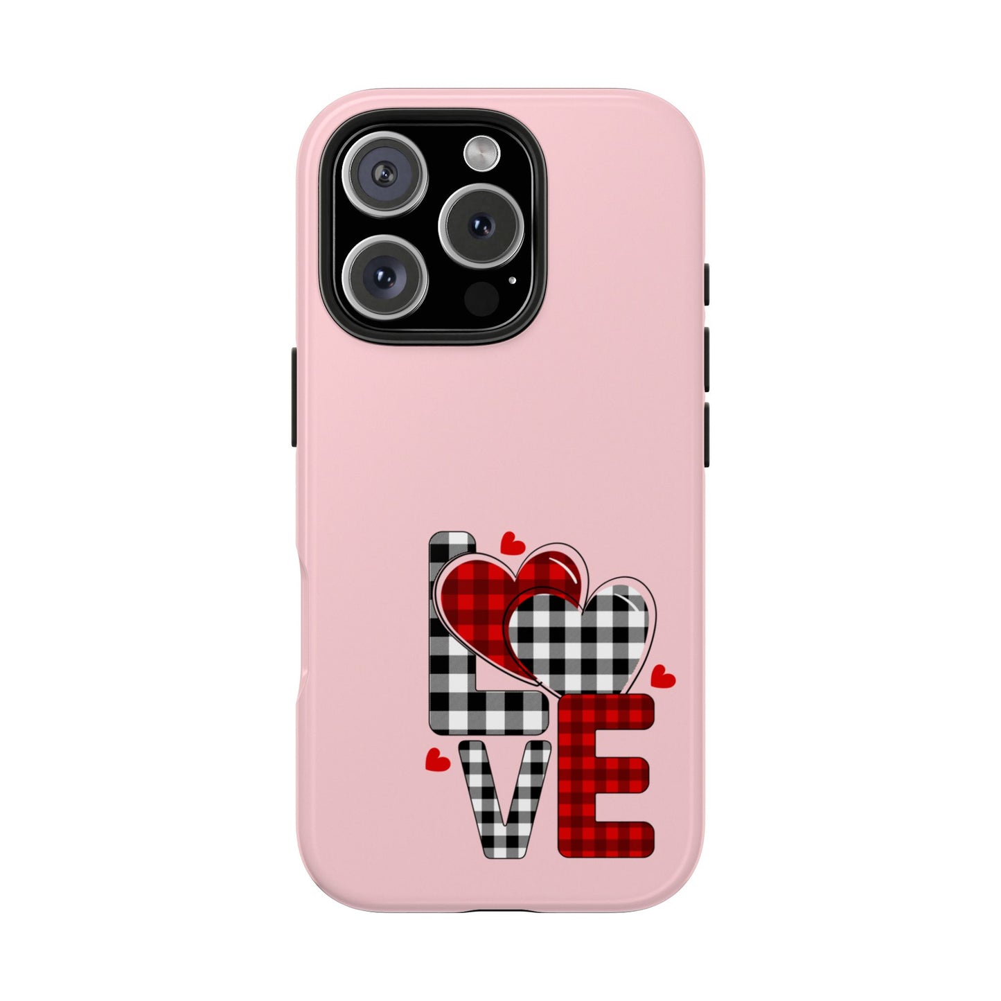 Pink LOVE Valentine iPhone Case | Sole Artist Studio