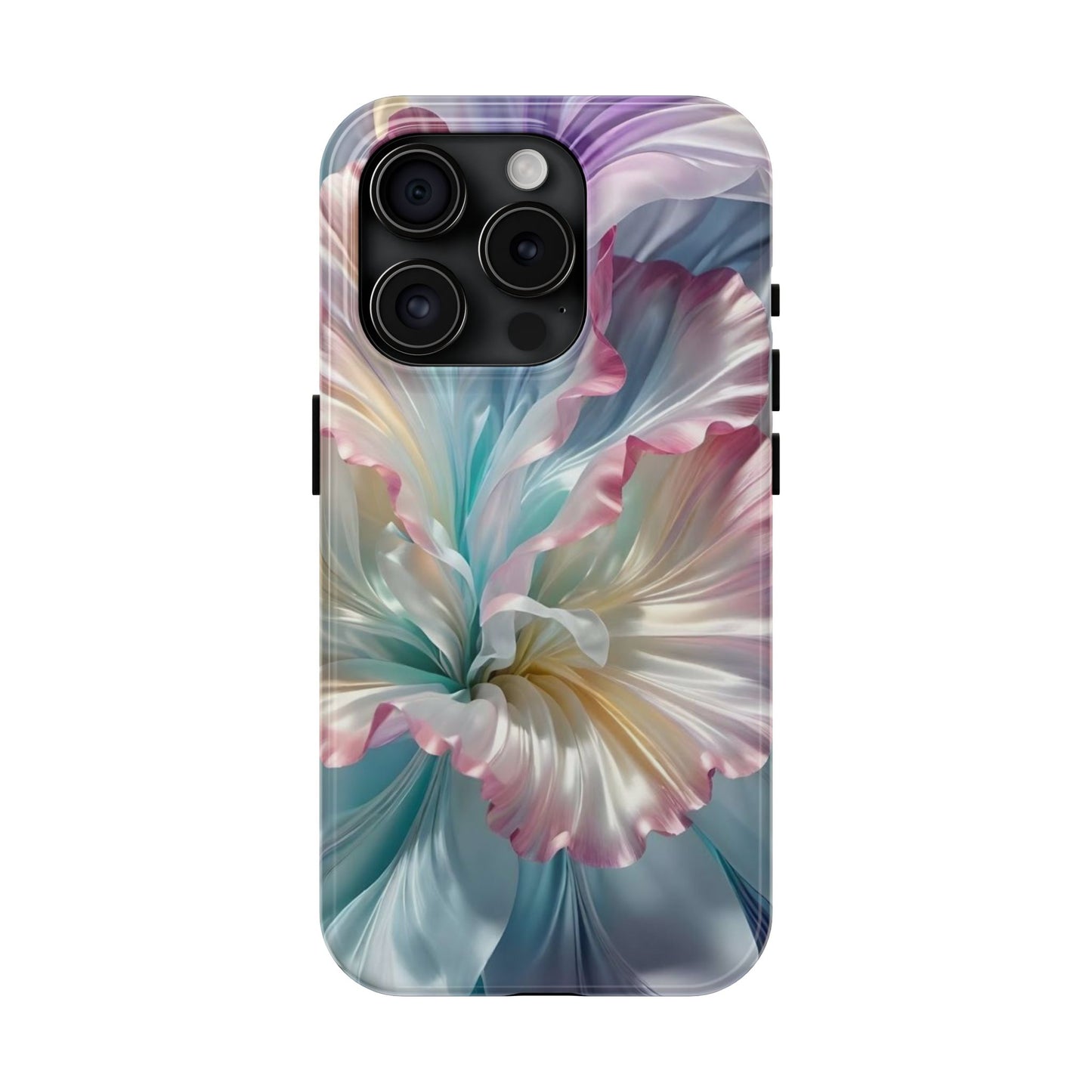 Iridescent Silk Bloom iPhone Case | Sole Artist Studio