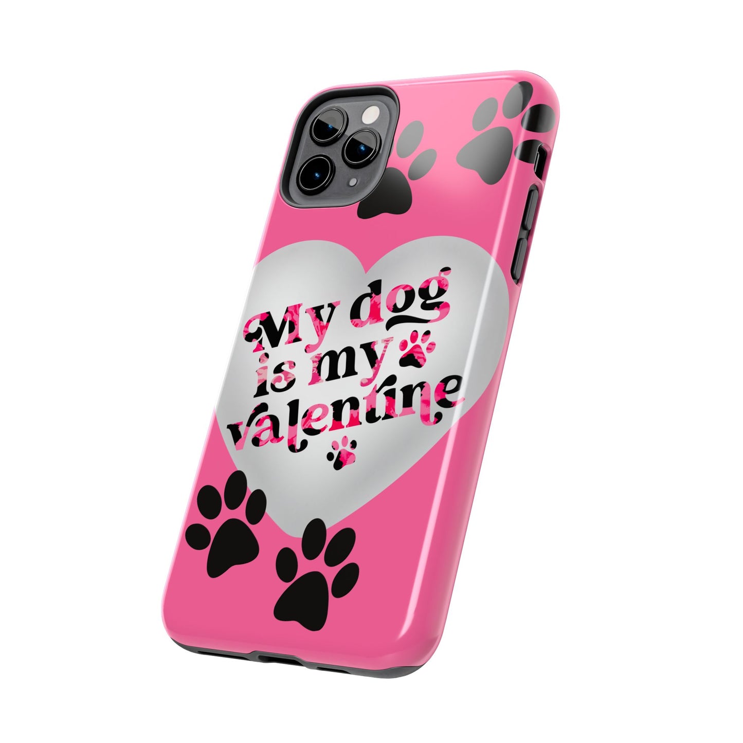 My Dog Is My Valentine iPhone Case | Sole Artist Studio