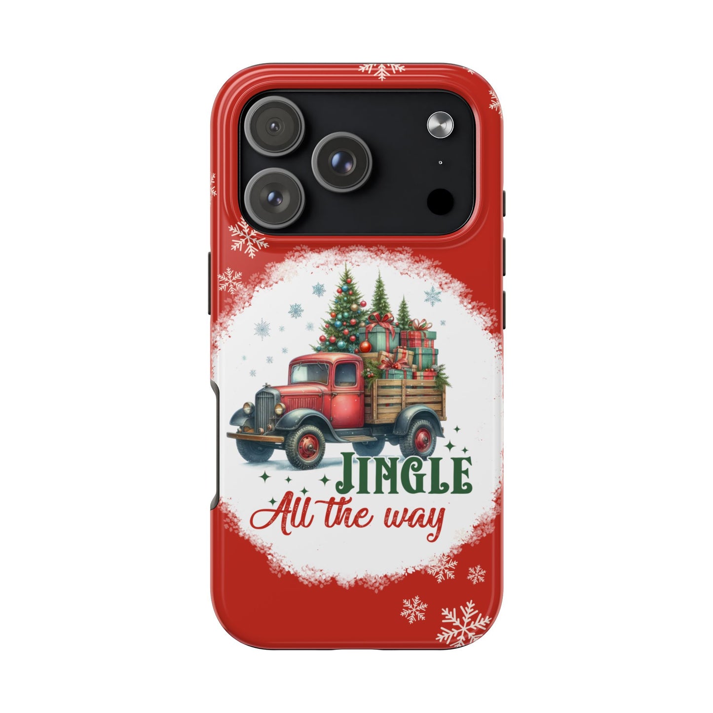 Farm Truck Christmas iPhone Case | Sole Artist Studio