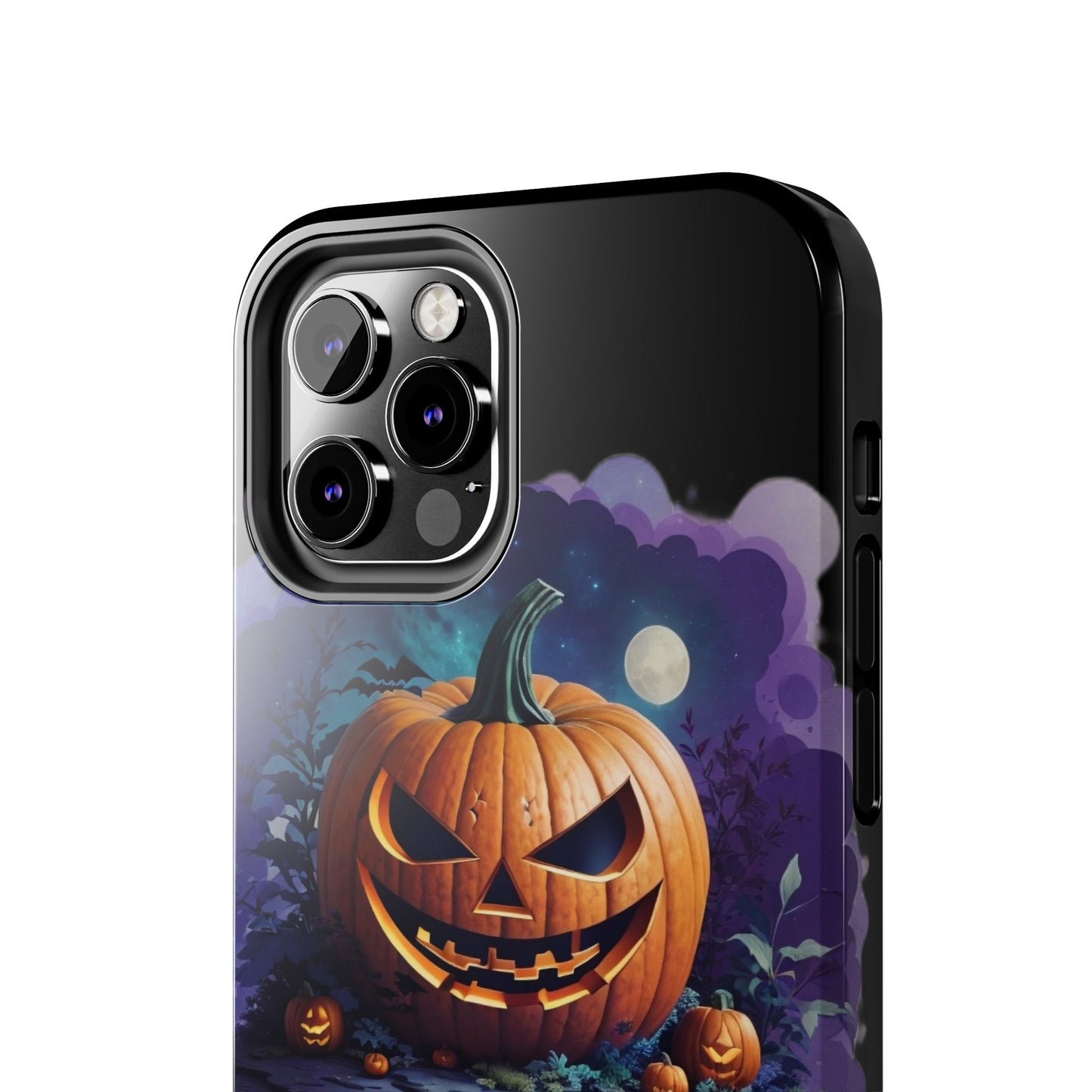 Halloween jack-o-lantern Tough Phone Cases