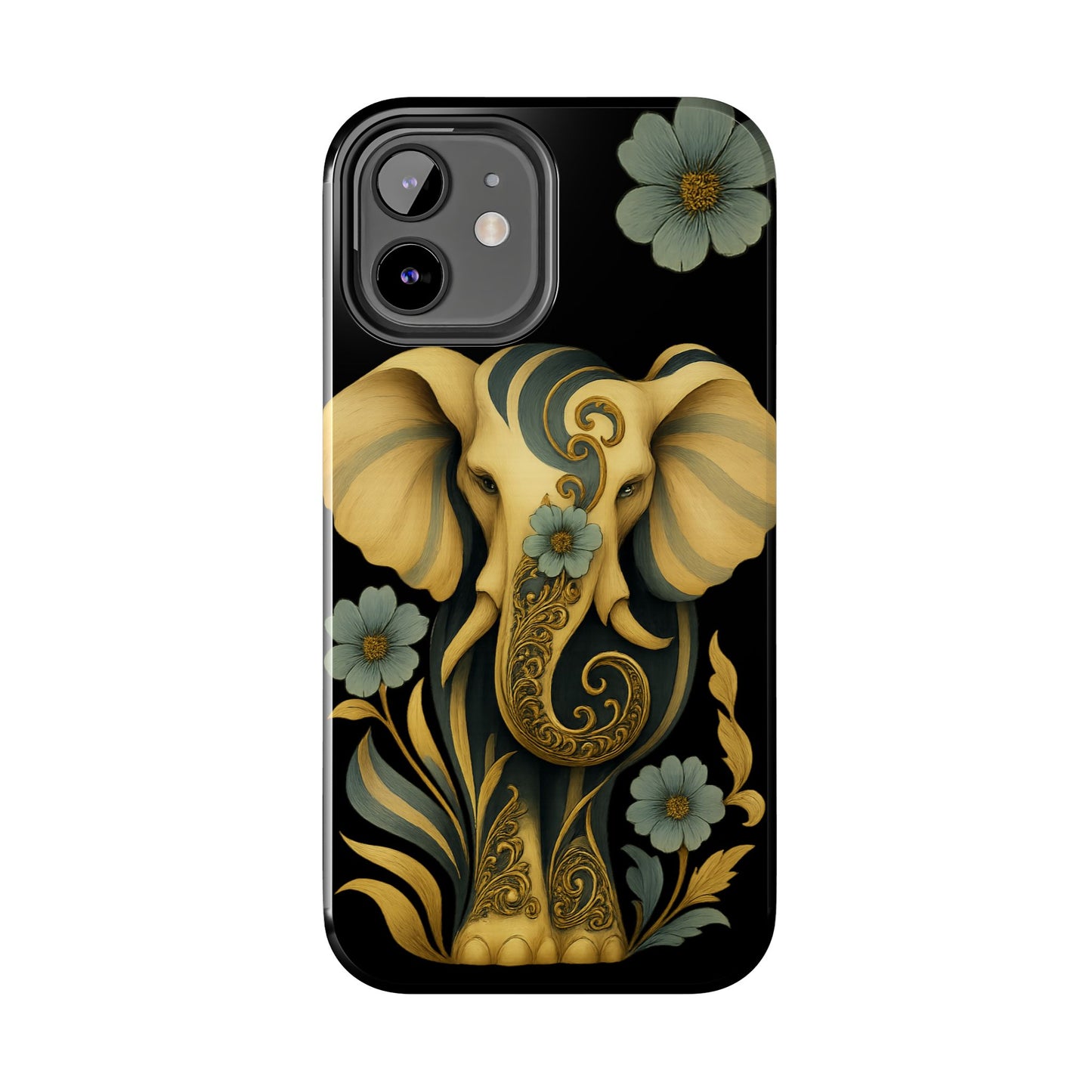 Tribal Elephant Floral iPhone Case | Sole Artist Studio