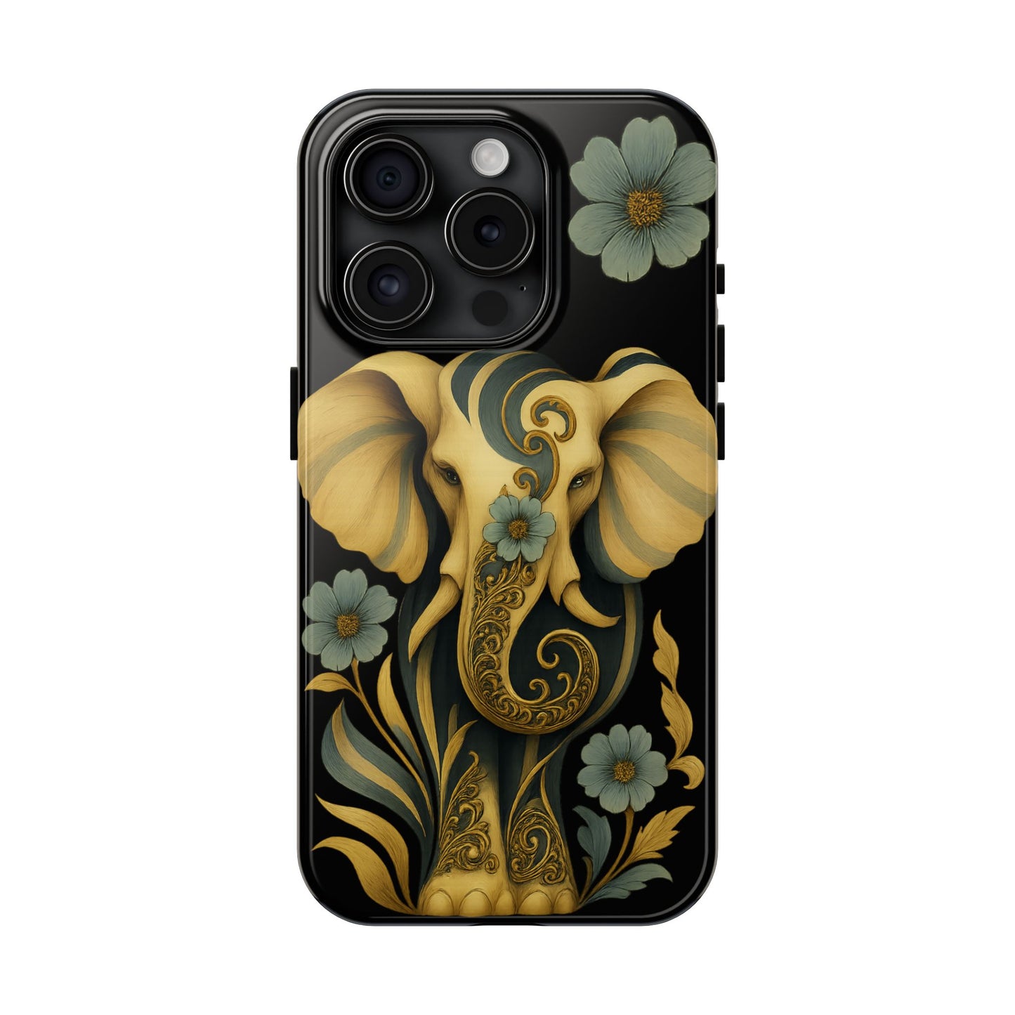 Tribal Elephant Floral iPhone Case | Sole Artist Studio