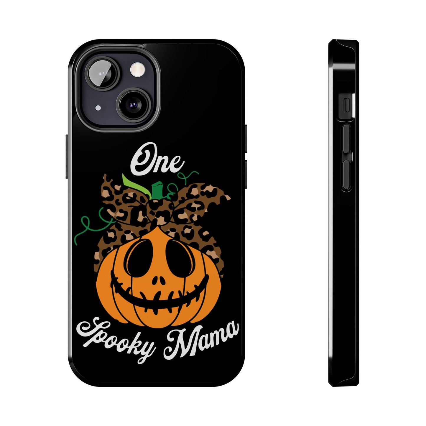 One spooky mama, Halloween Tough Phone Cases