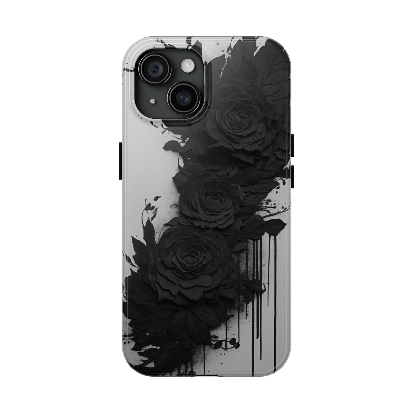 Black Rose Floral iPhone Case | Sole Artist Studio