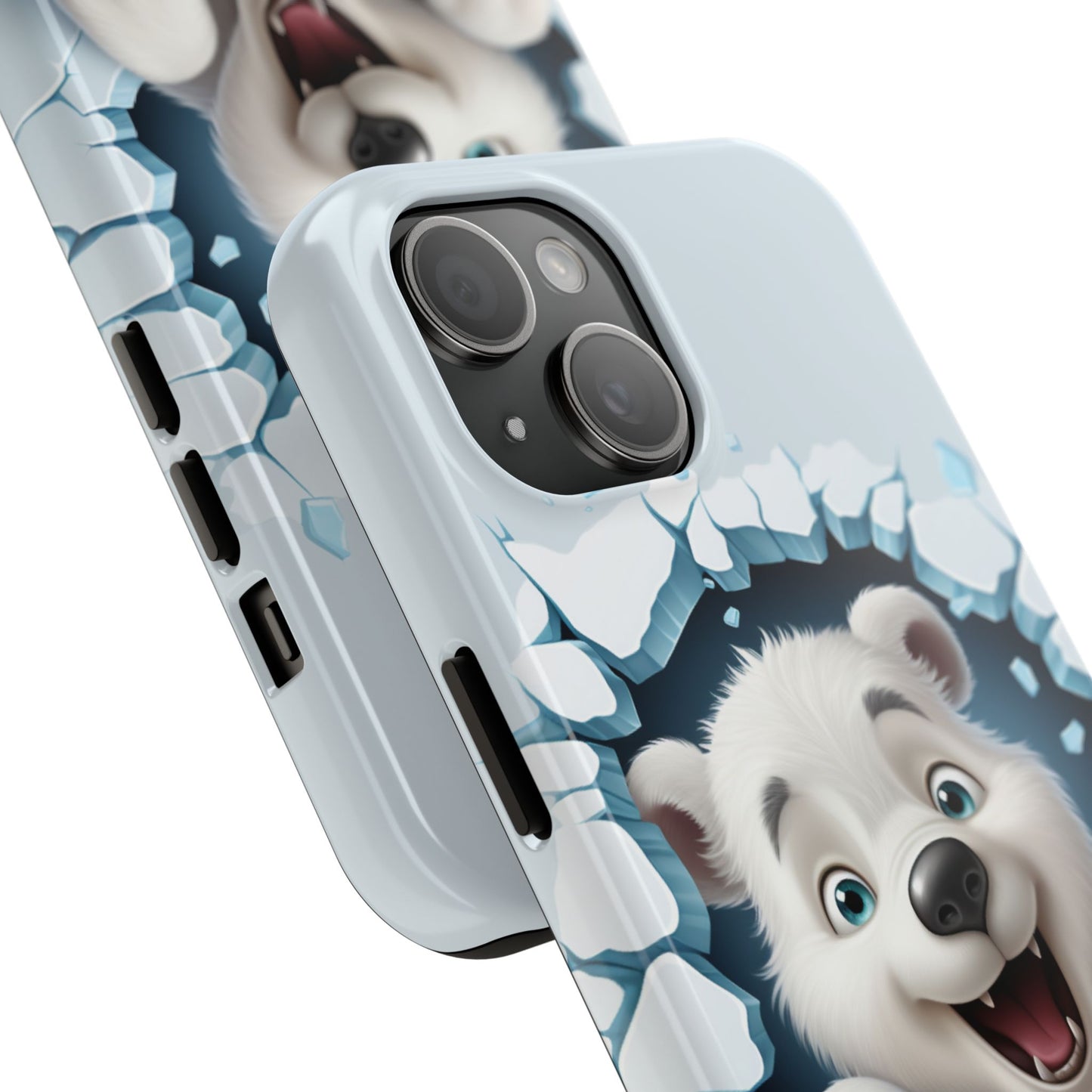 Winter break out Polar Bear iPhone Case | Sole Artist Studio