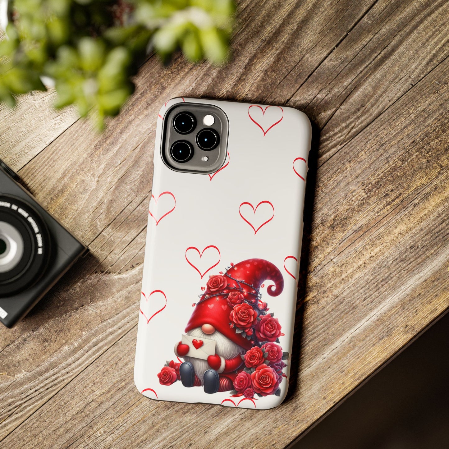 Love Letter Gnome Valentine iPhone Case | Sole Artist Studio