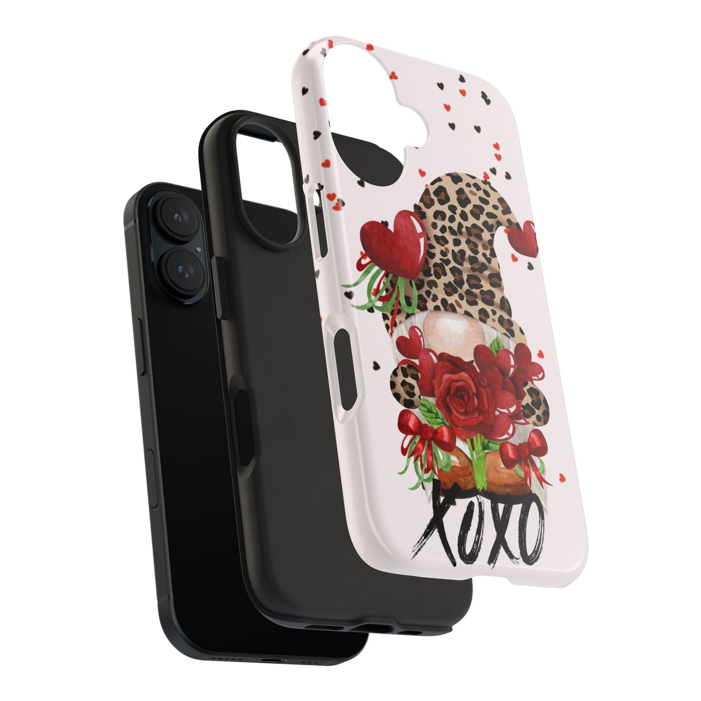 XOXO Gnome-Valentines day iPhone case- Romantic & stylish design
