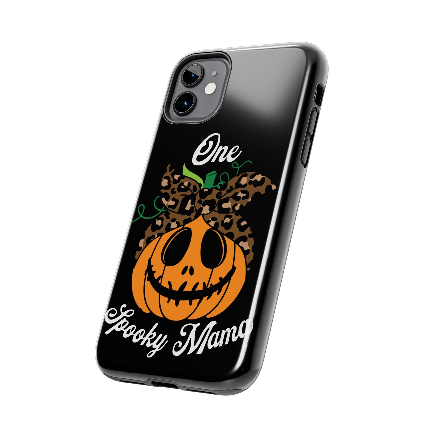 One spooky mama, Halloween Tough Phone Cases