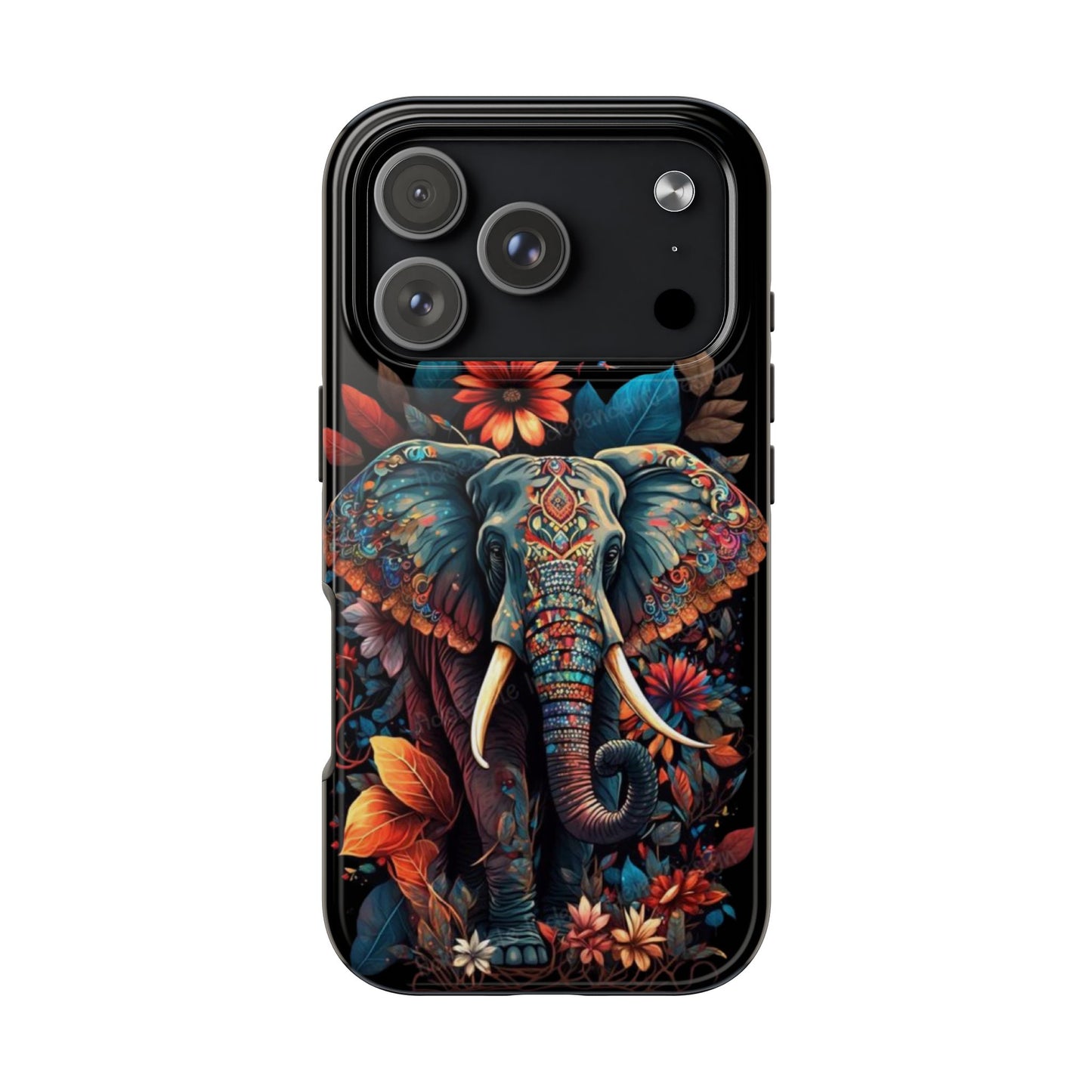 Autumn Elephant Bliss iPhone Case | Sole Artist Studio