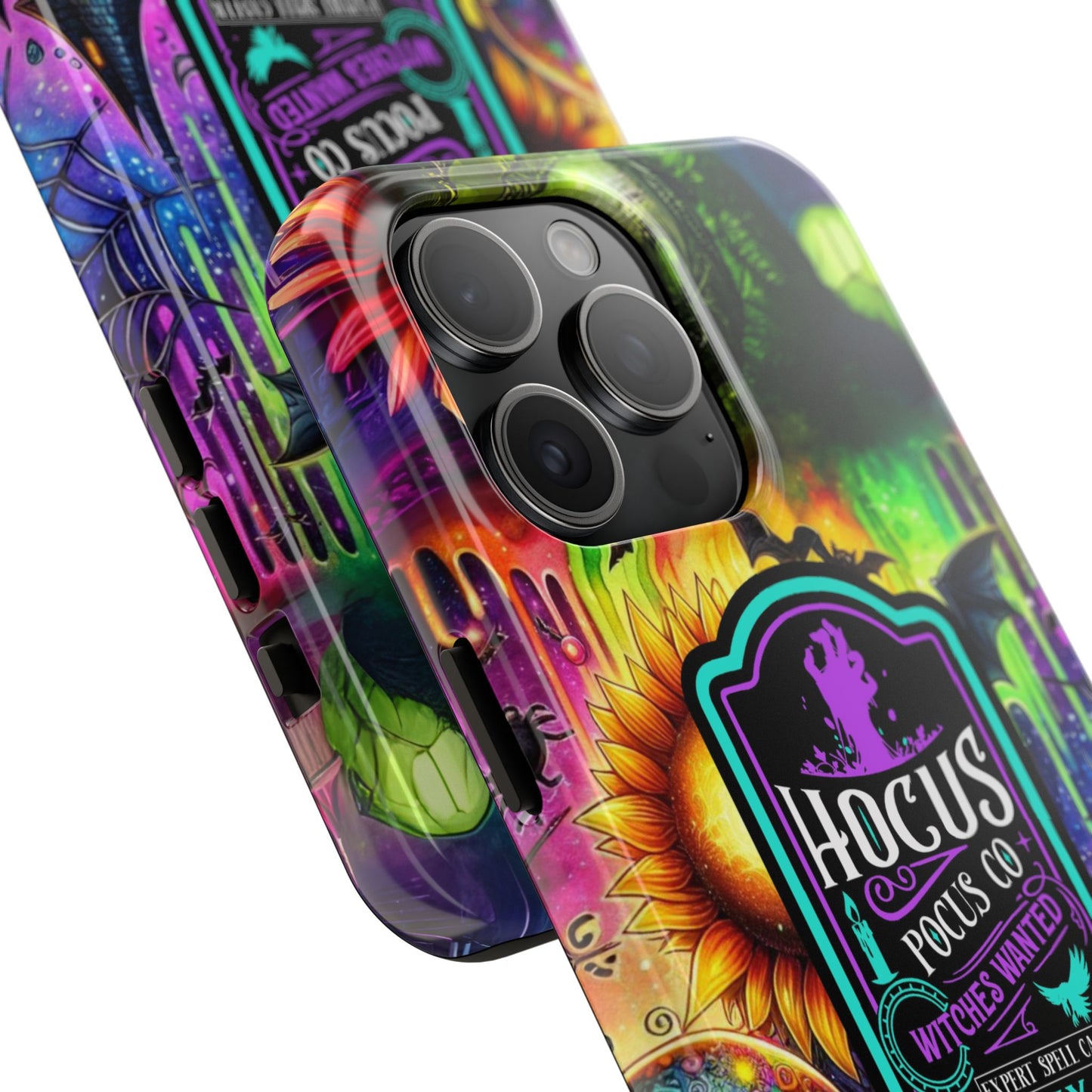 witches wanted, Halloween themed iPhone case Models 11-15