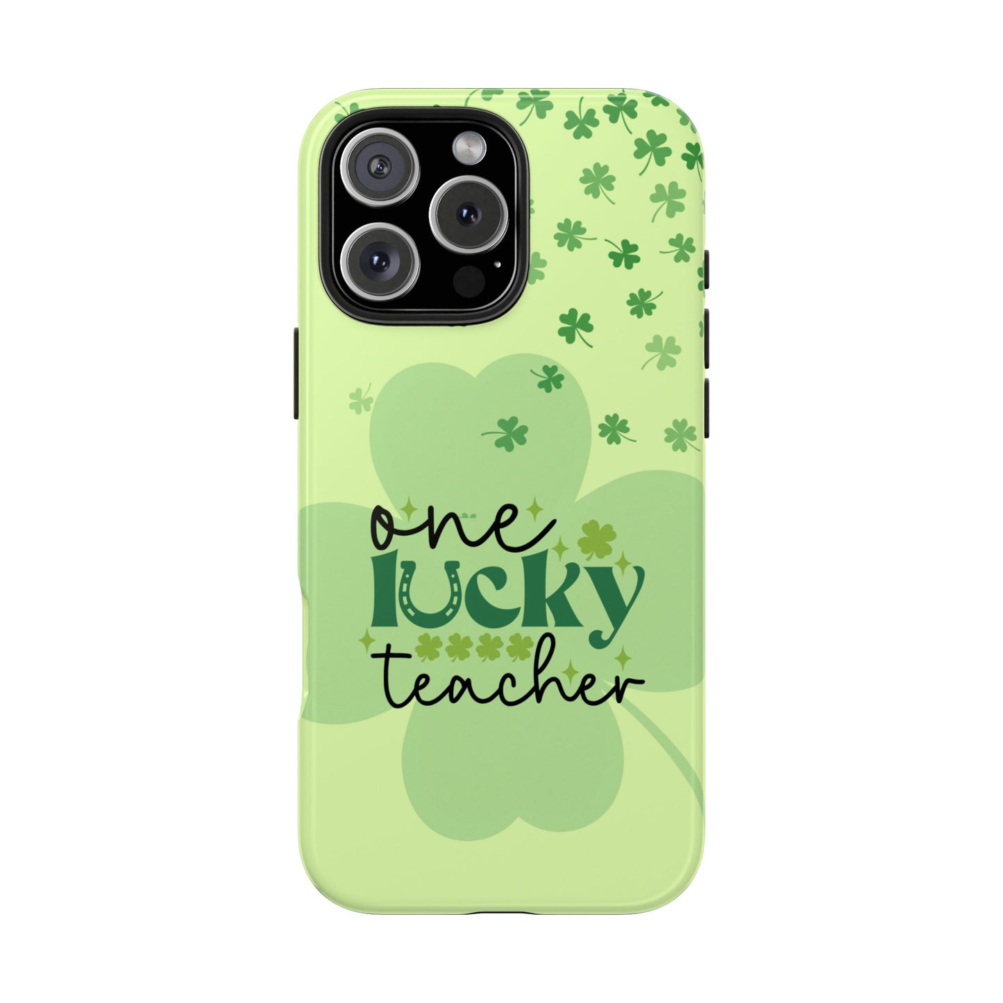 One Lucky Teacher St. Patrick’s Day iPhone Case | Sole Artist Studio