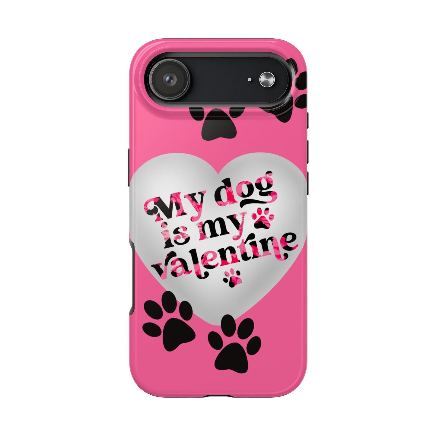 My Dog Is My Valentine iPhone Case | Sole Artist Studio