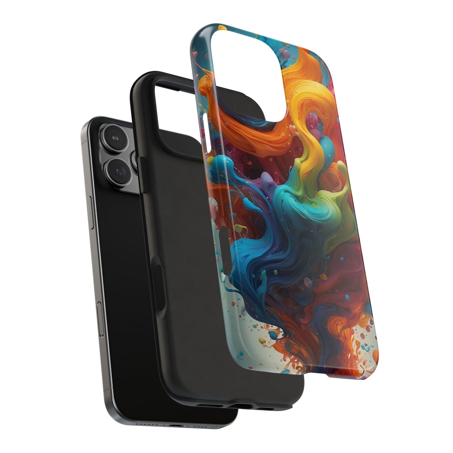 Color Splash Abstract iPhone Case | Sole Artist Studio