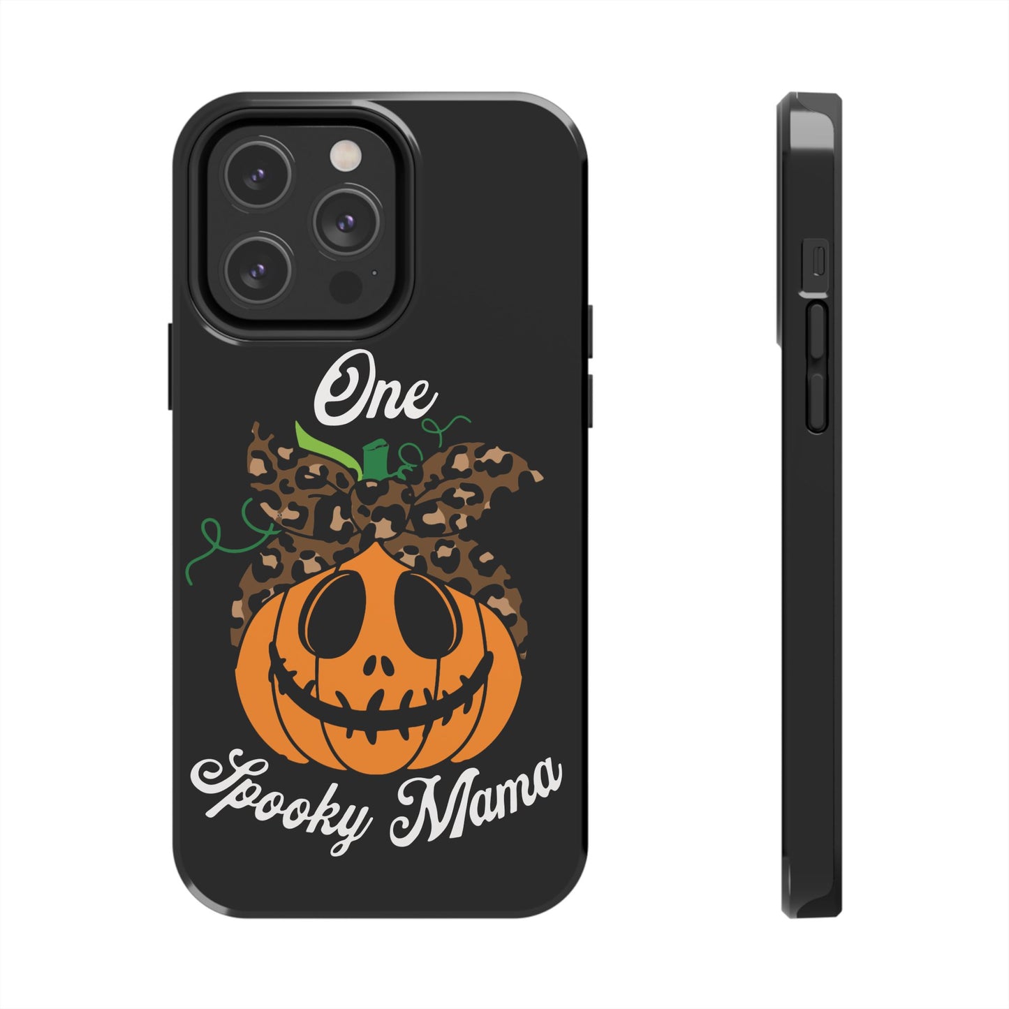 One spooky mama, Halloween Tough Phone Cases