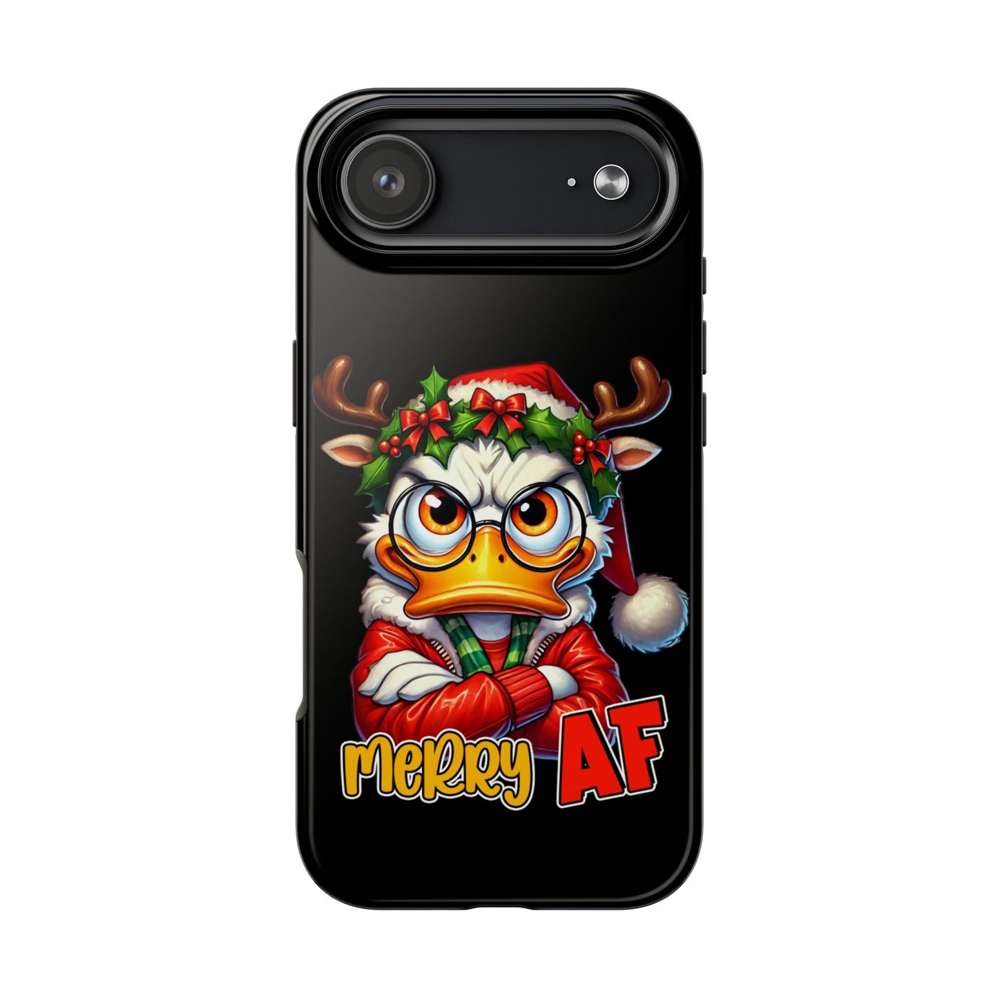 Merry AF Christmas iPhone Case | Sole Artist Studio