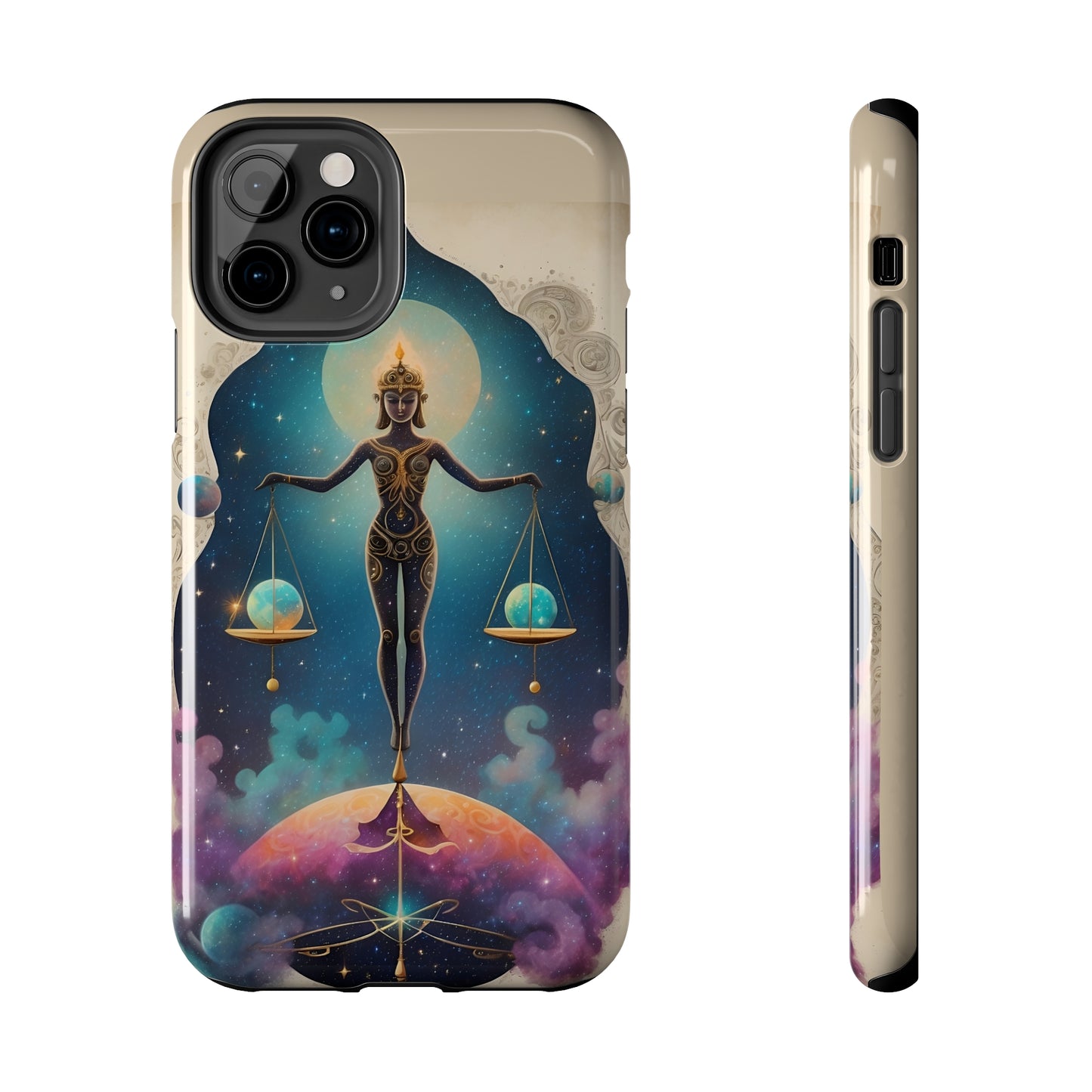 Beautiful Libra Goddess/ Tough iPhone Case/ Zodiac