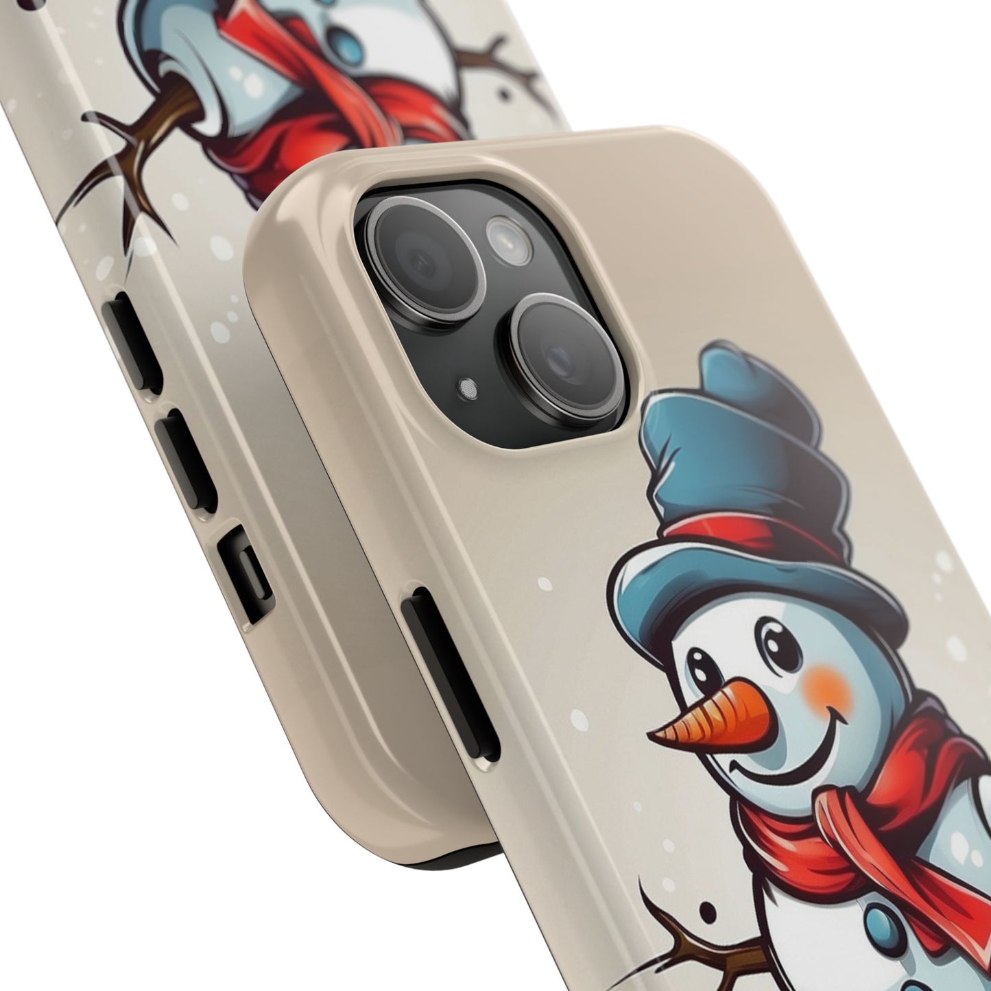 Vintage Snowman Christmas iPhone Case | Sole Artist Studio