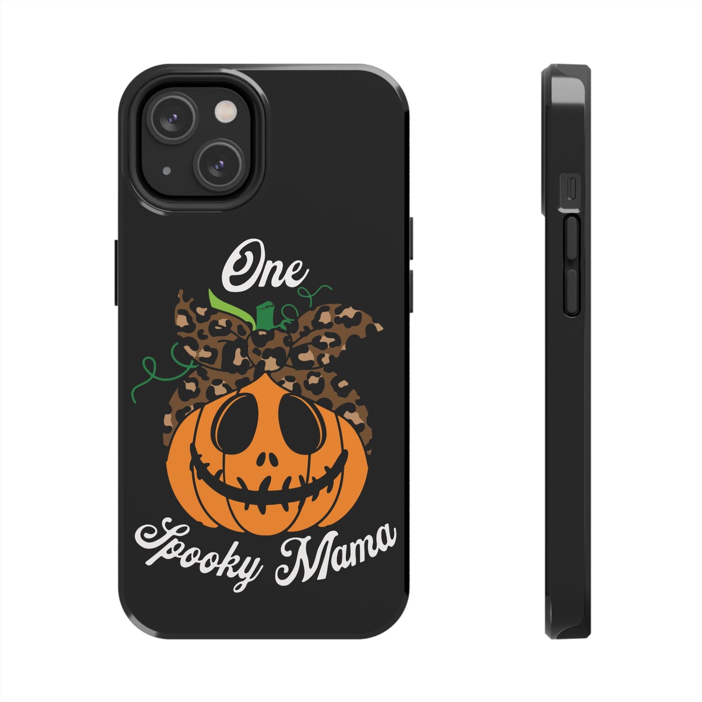 One spooky mama, Halloween Tough Phone Cases