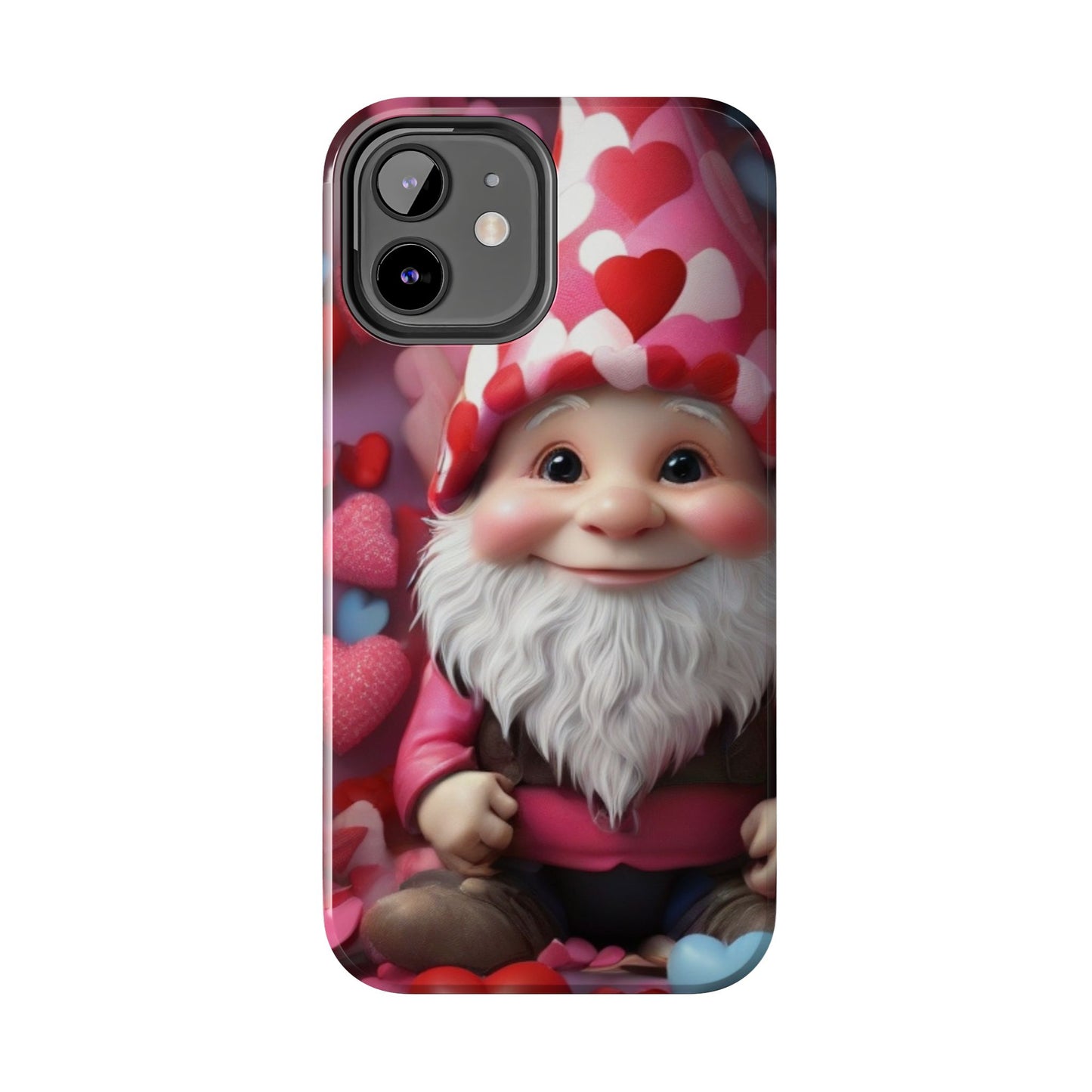 Valentines Gnome-Valentines day iPhone case- Romantic & stylish design