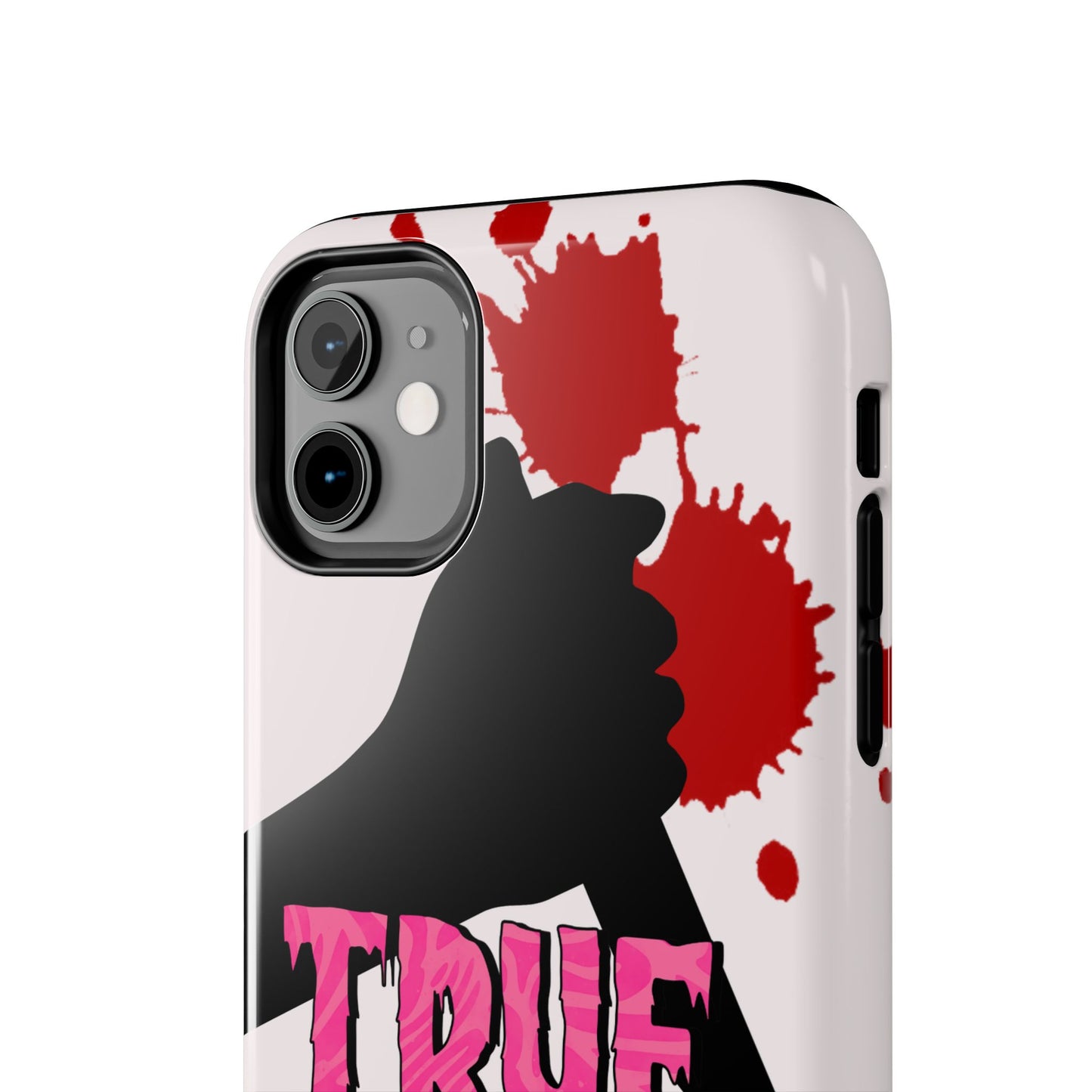 True Crime Is My Valentine iPhone Case | Sole Artist Studio