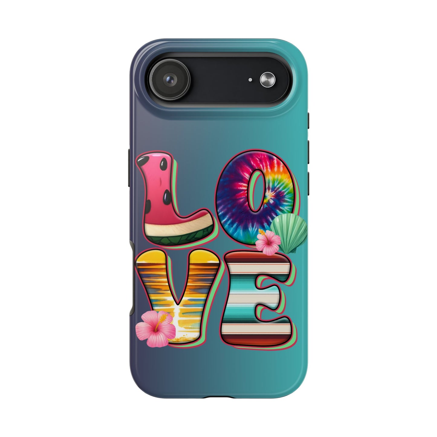 Boho LOVE Summer Aesthetic iPhone Case | Sole Artist Studio