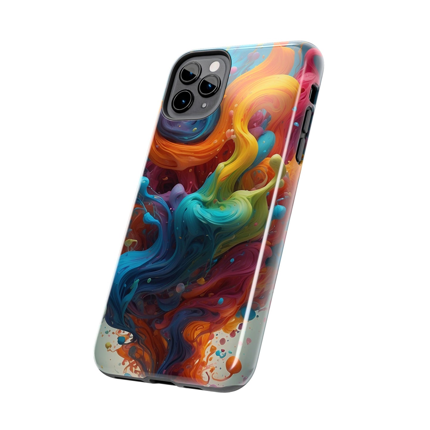Color Splash Abstract iPhone Case | Sole Artist Studio
