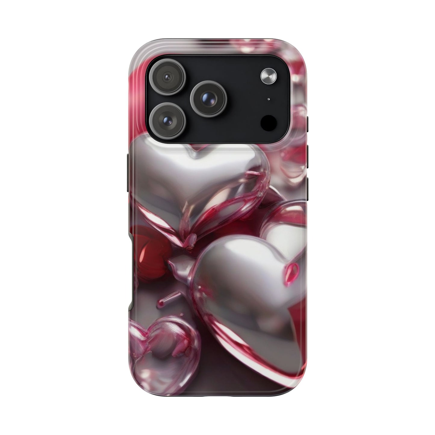 Glass Hearts Valentine iPhone Case | Sole Artist Studio