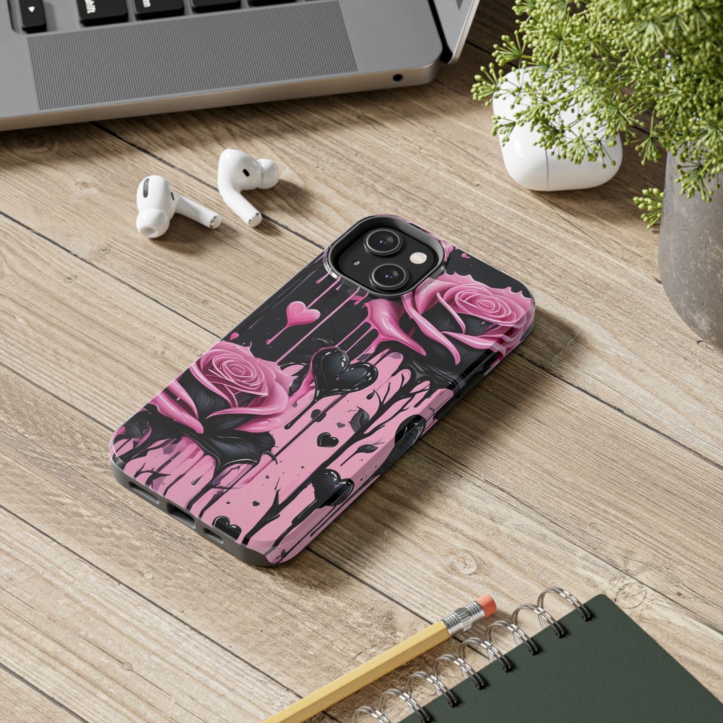 Bleeding Heart Floral iPhone Case | Sole Artist Studio
