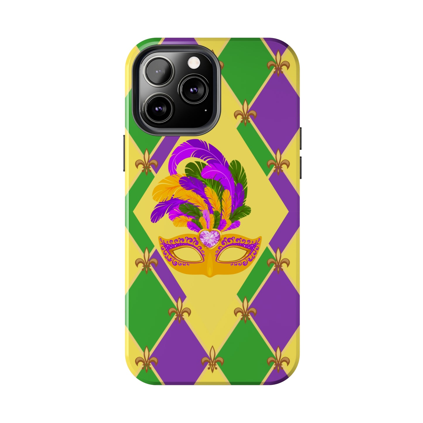 Mardi Gras fun Tough iPhone Case iPhone 15 accessories
