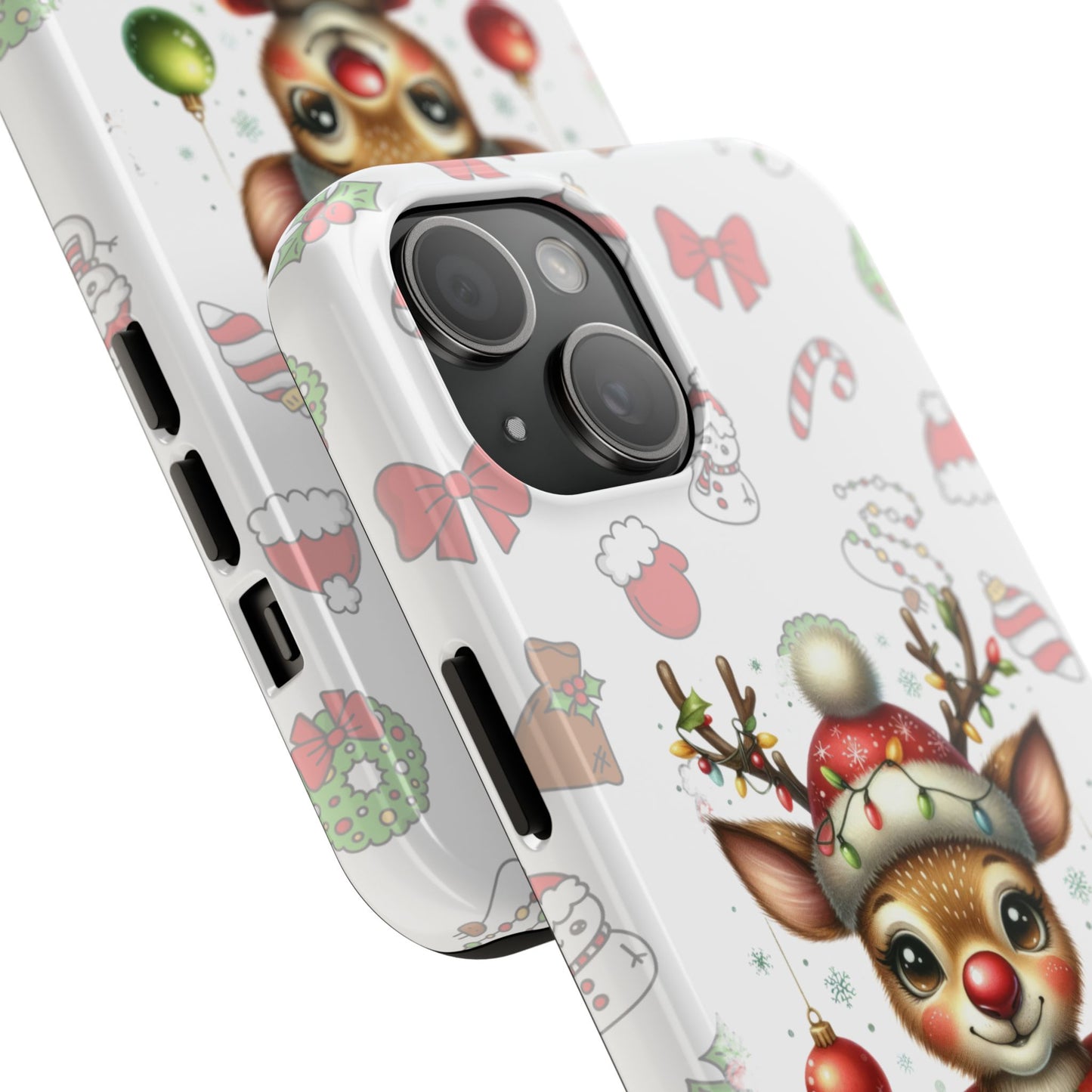 Vintage Reindeer Christmas iPhone Case | Sole Artist Studio