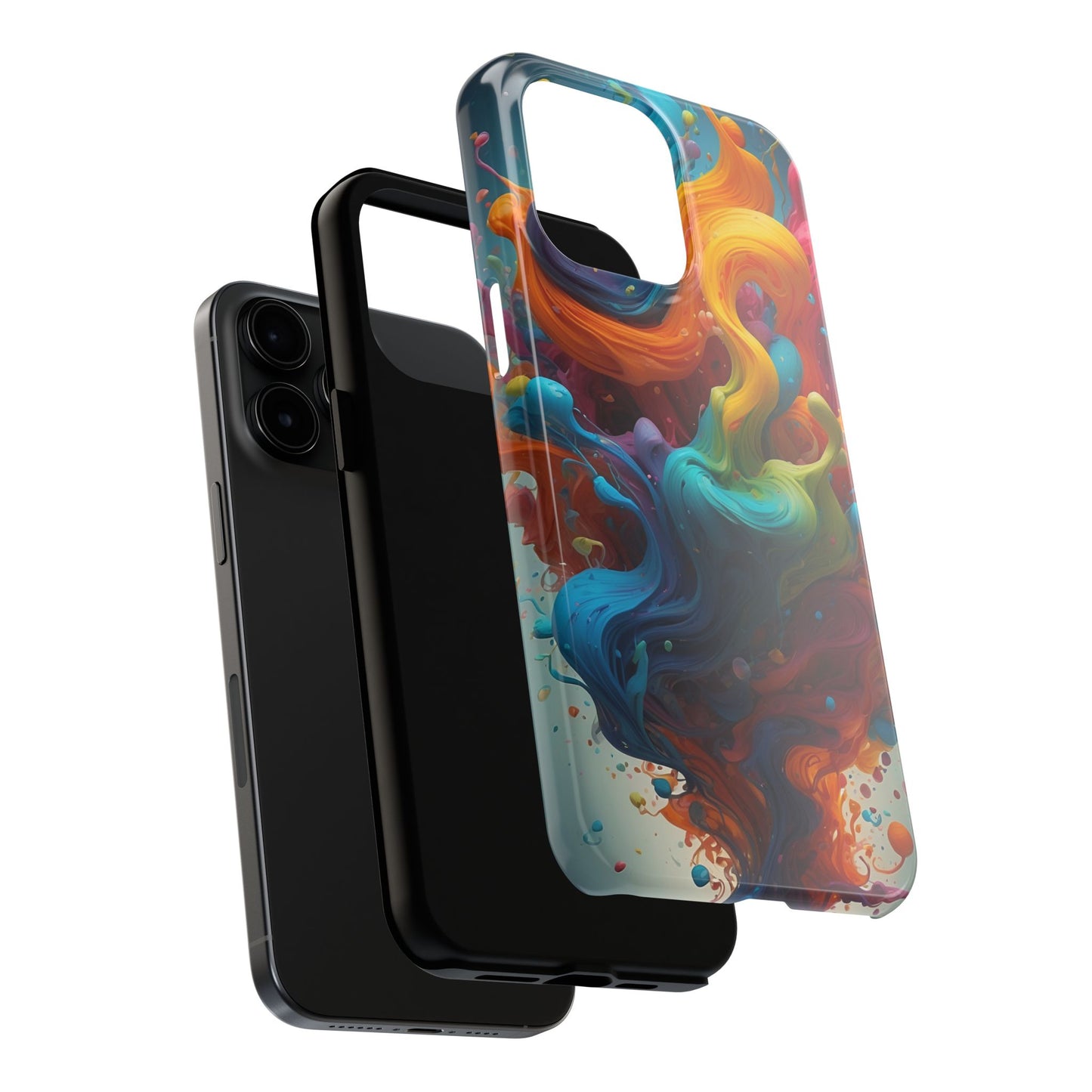 Color Splash Abstract iPhone Case | Sole Artist Studio
