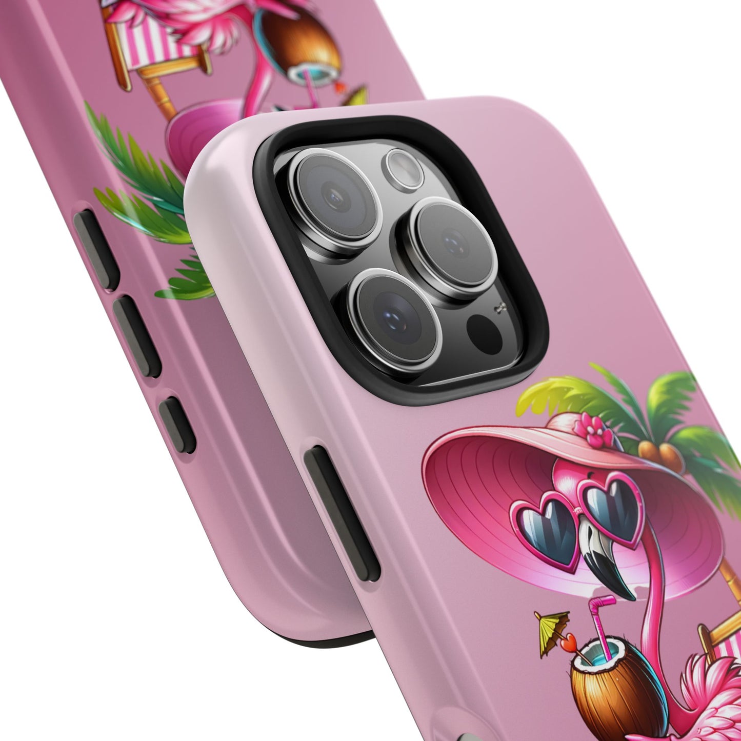 Pink Flamingo Summer Aesthetic iPhone Case | Sole Artist Studio