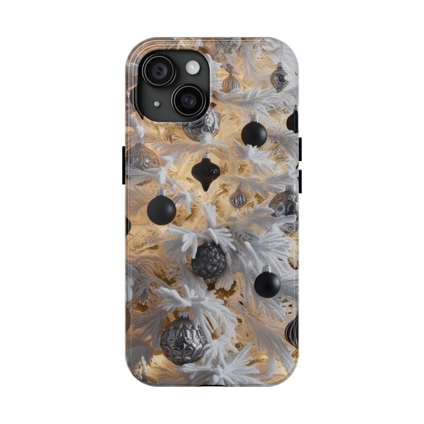 Black & White Vibes Christmas iPhone Case | Sole Artist Studio