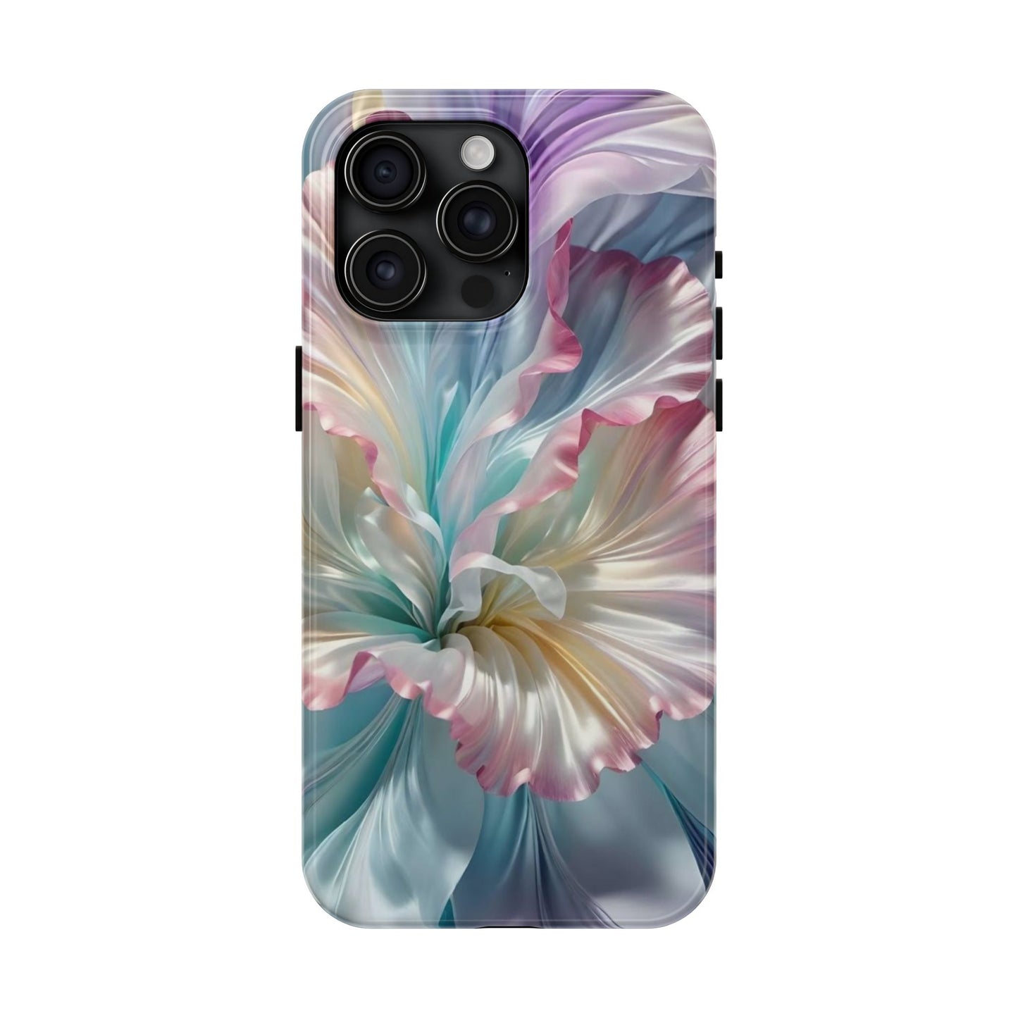 Iridescent Silk Bloom iPhone Case | Sole Artist Studio
