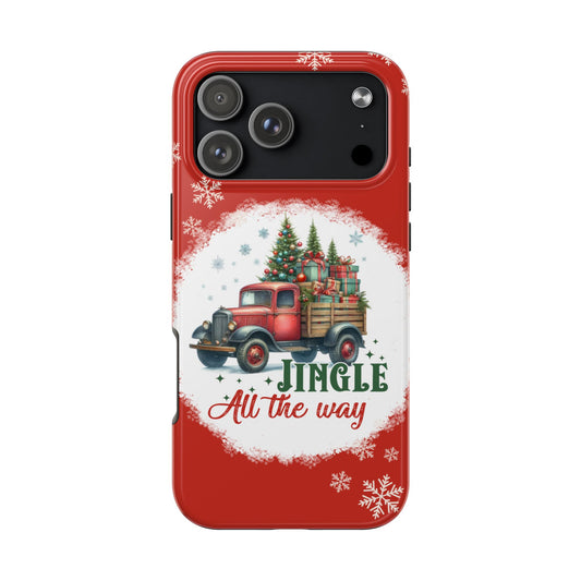 Farm Truck Christmas iPhone Case | Sole Artist Studio