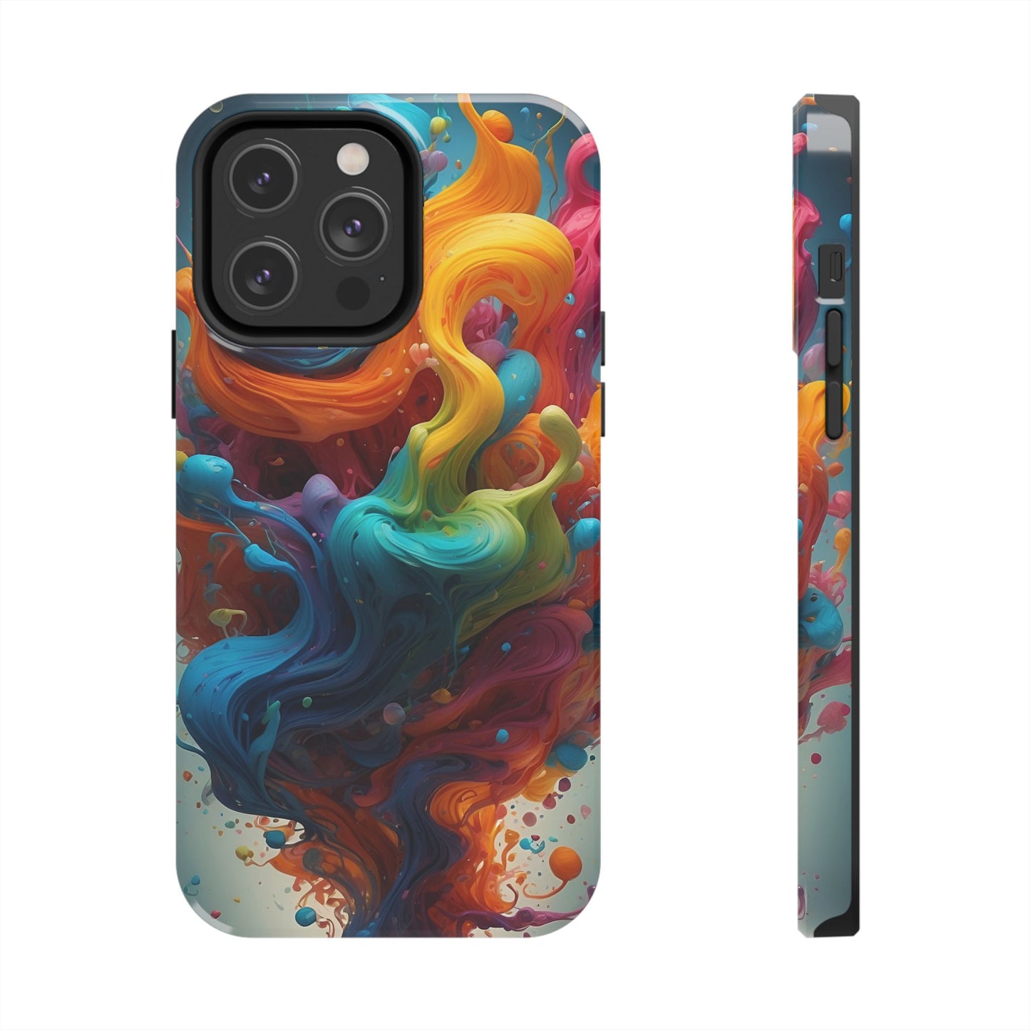 Color Splash Abstract iPhone Case | Sole Artist Studio