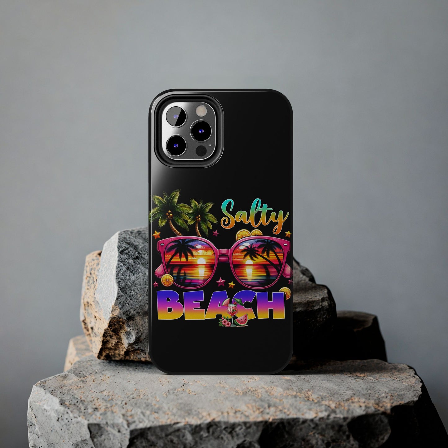 Salty Beach Summer Aesthetic iPhone Case | Sole Artist Studio