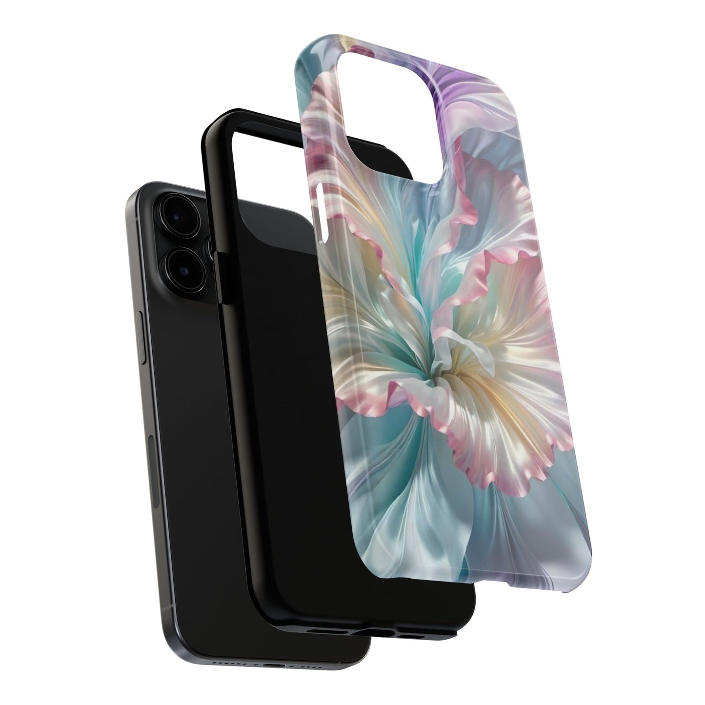 Iridescent Silk Bloom iPhone Case | Sole Artist Studio