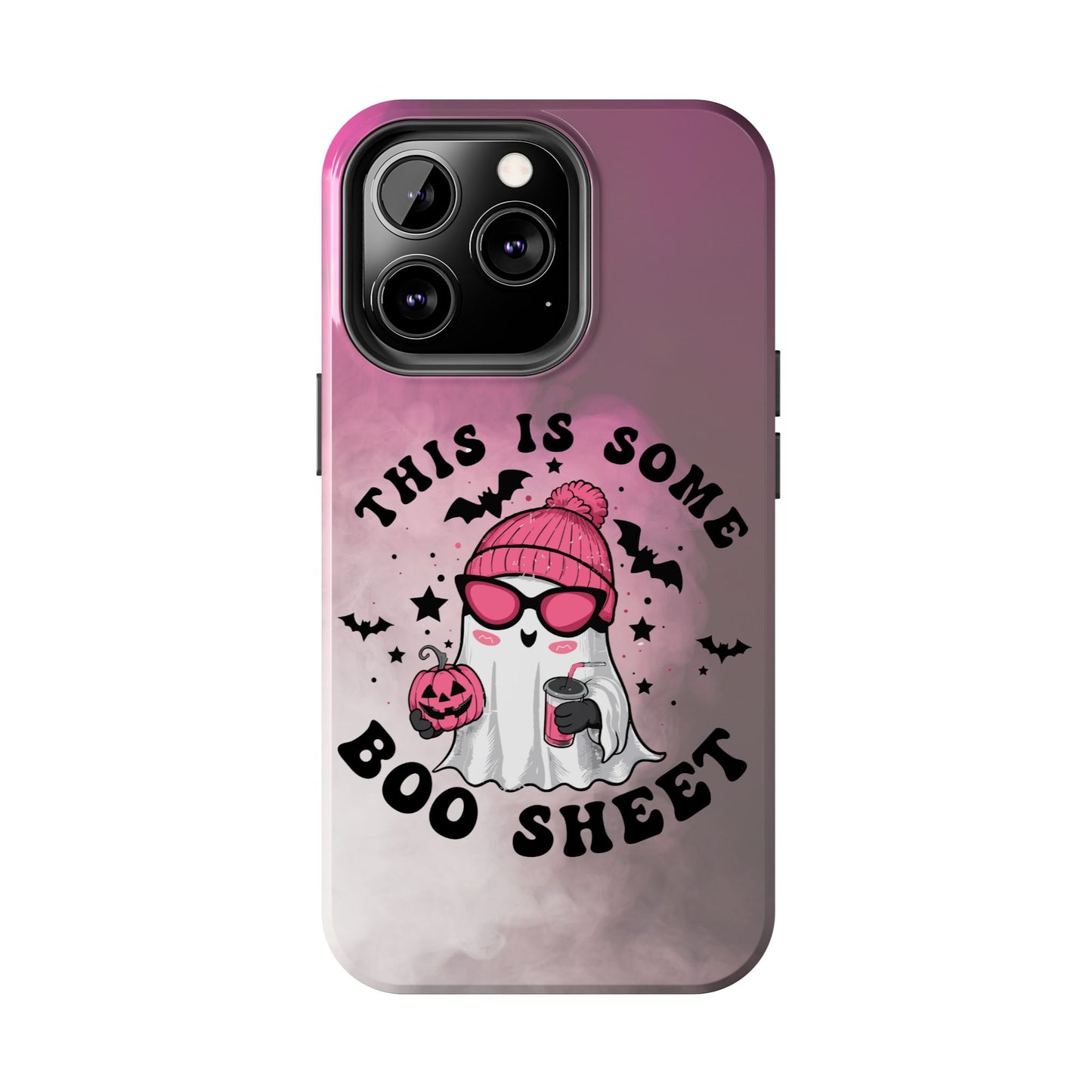 Halloween "This is some BOO sheet" phone case, iPhone 11-16 compatible