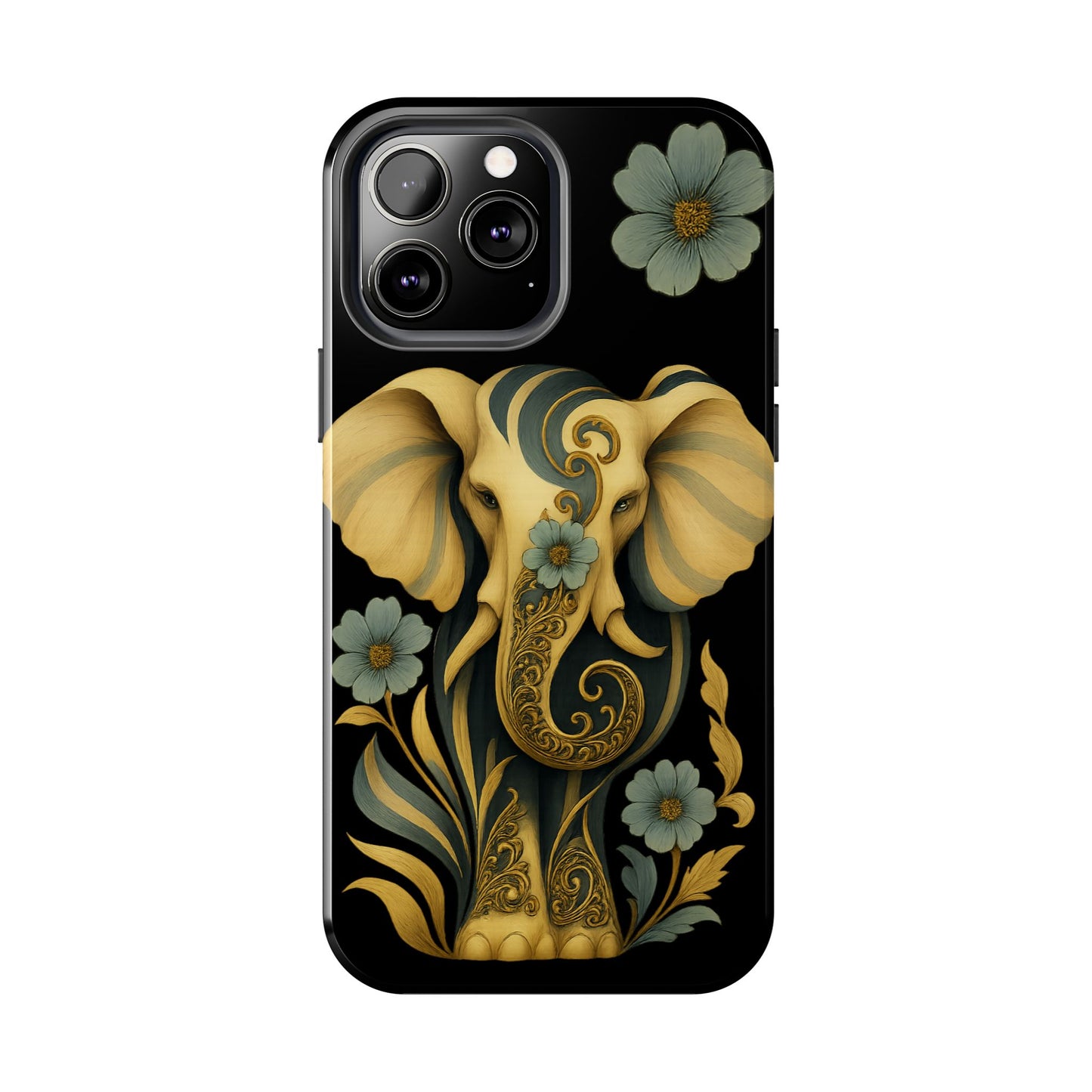 Tribal Elephant Floral iPhone Case | Sole Artist Studio