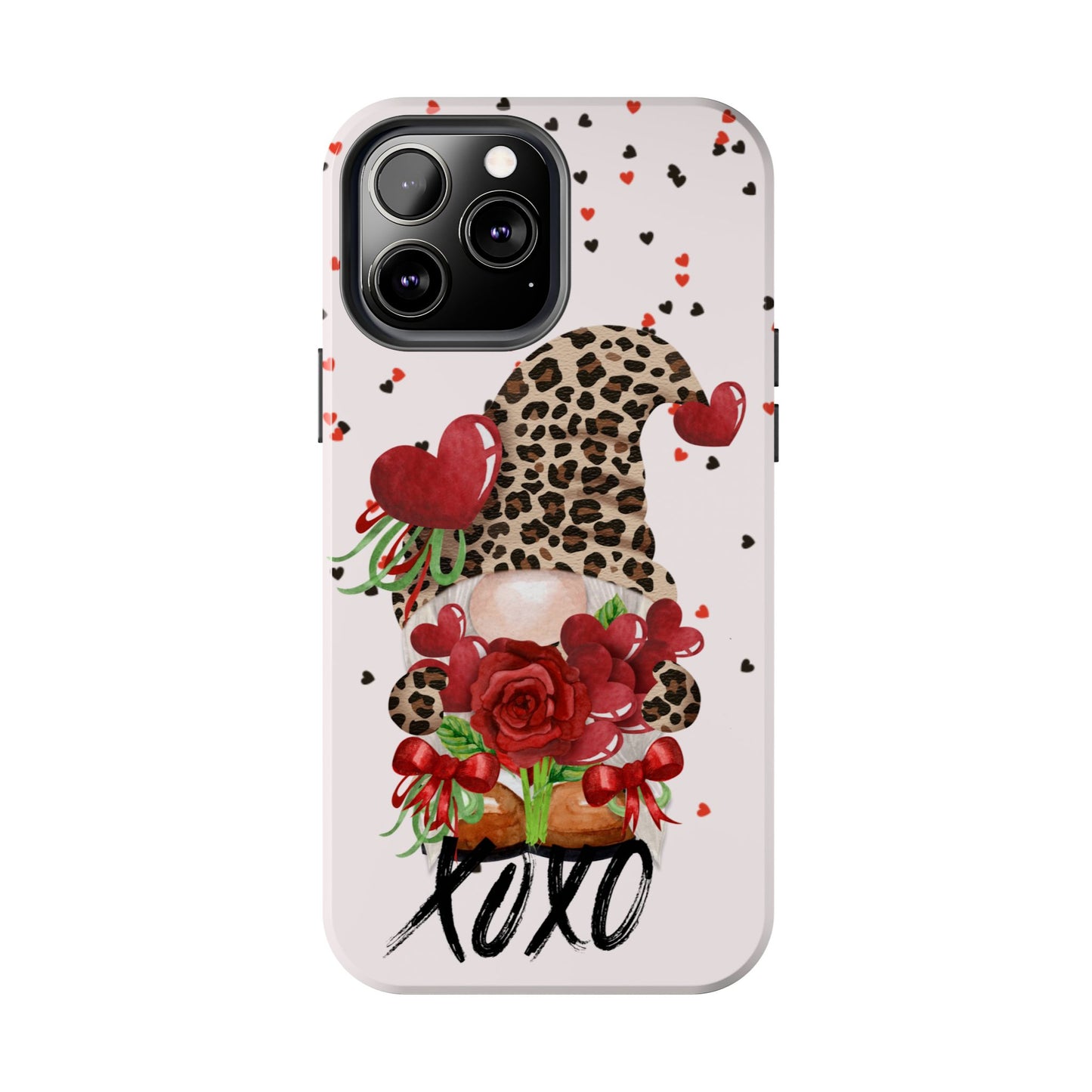 XOXO Gnome-Valentines day iPhone case- Romantic & stylish design