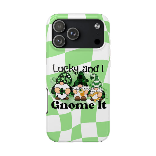 Lucky and I Gnome It St. Patrick’s Day iPhone Case | Sole Artist Studio